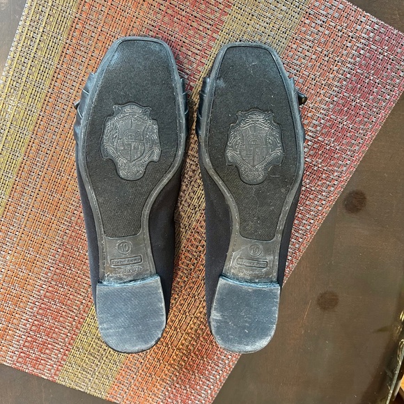 Etienne Aigner Black Ballet Flats with a Patent Leather Leather Detail Size 10 - Picture 8 of 8